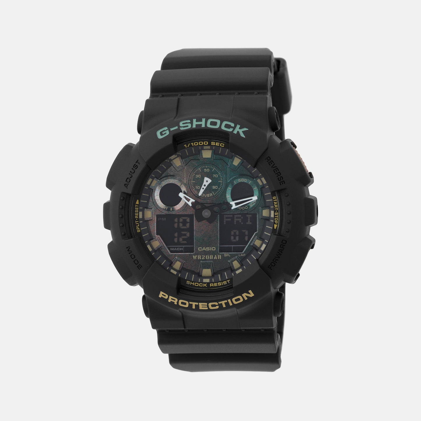 G-Shock Black Male Analog-Digital Resin Watch G1387