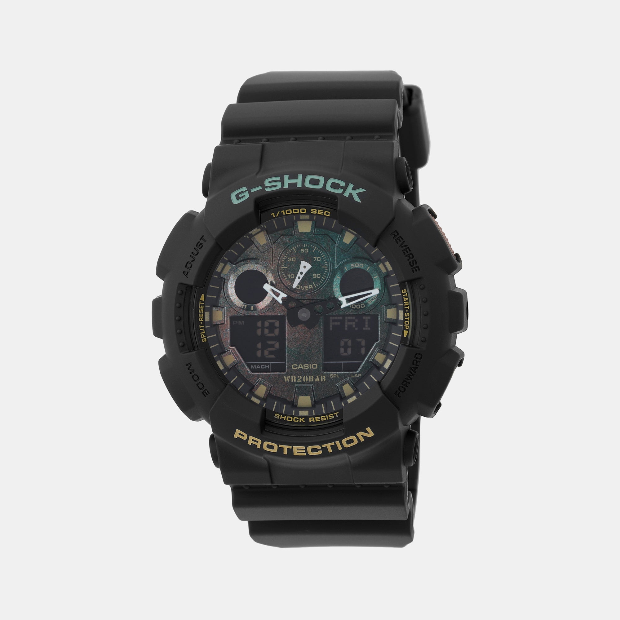 Casio Round Black Analog-Digital watch