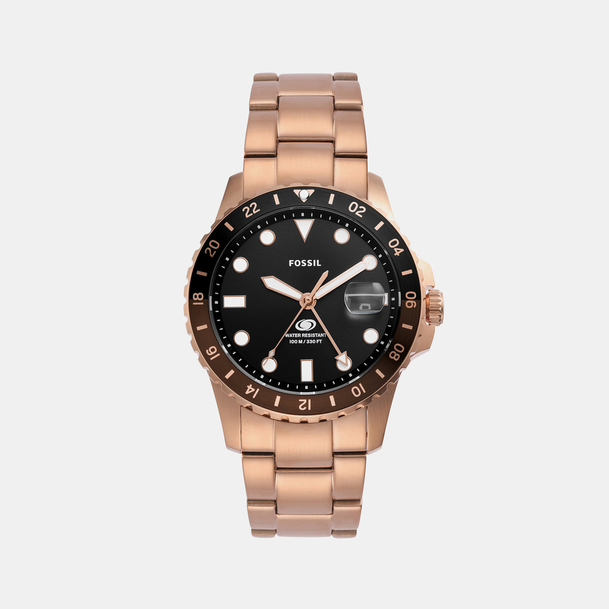 Fossil Round Black Analog watch
