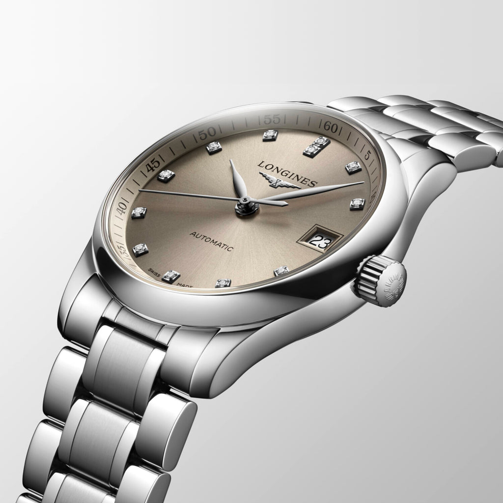 Longines Women Round Grey watch