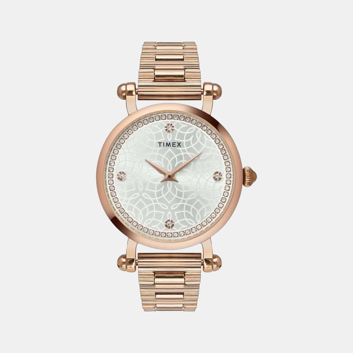 Timex Round Silver Analog watch