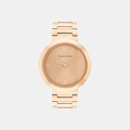 Calvin Klein Round Rose Gold Analog watch