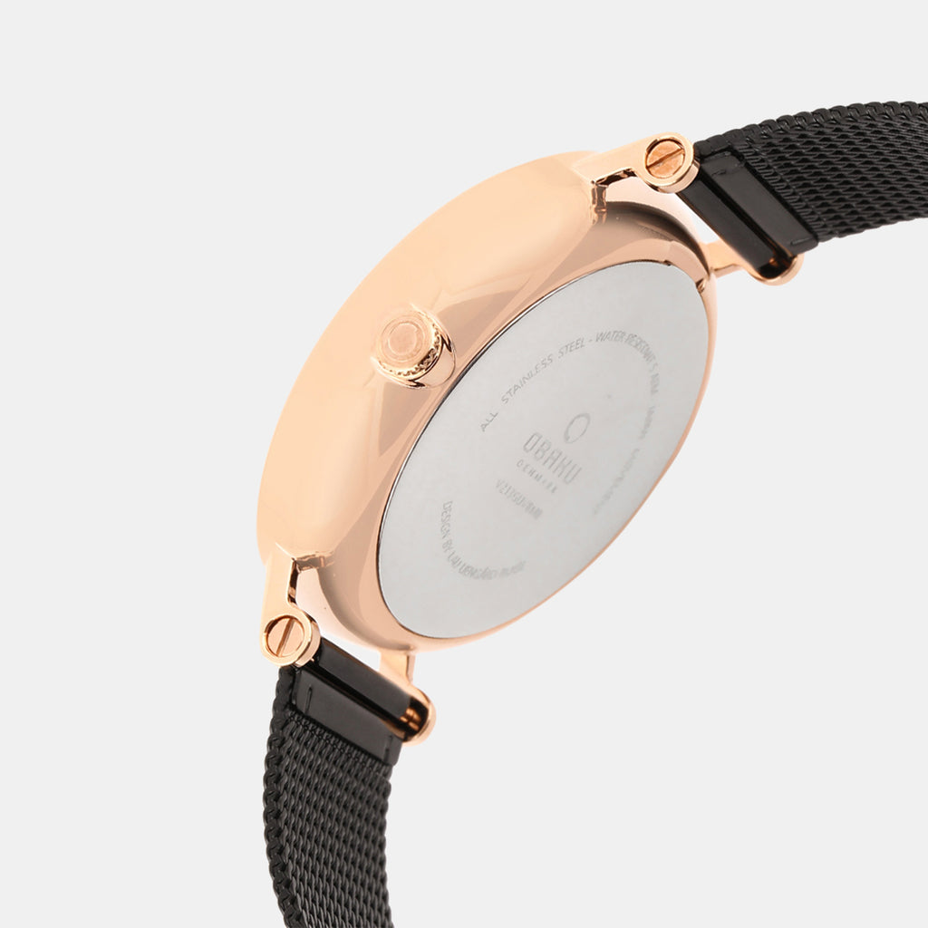 Obaku Brass Round watch