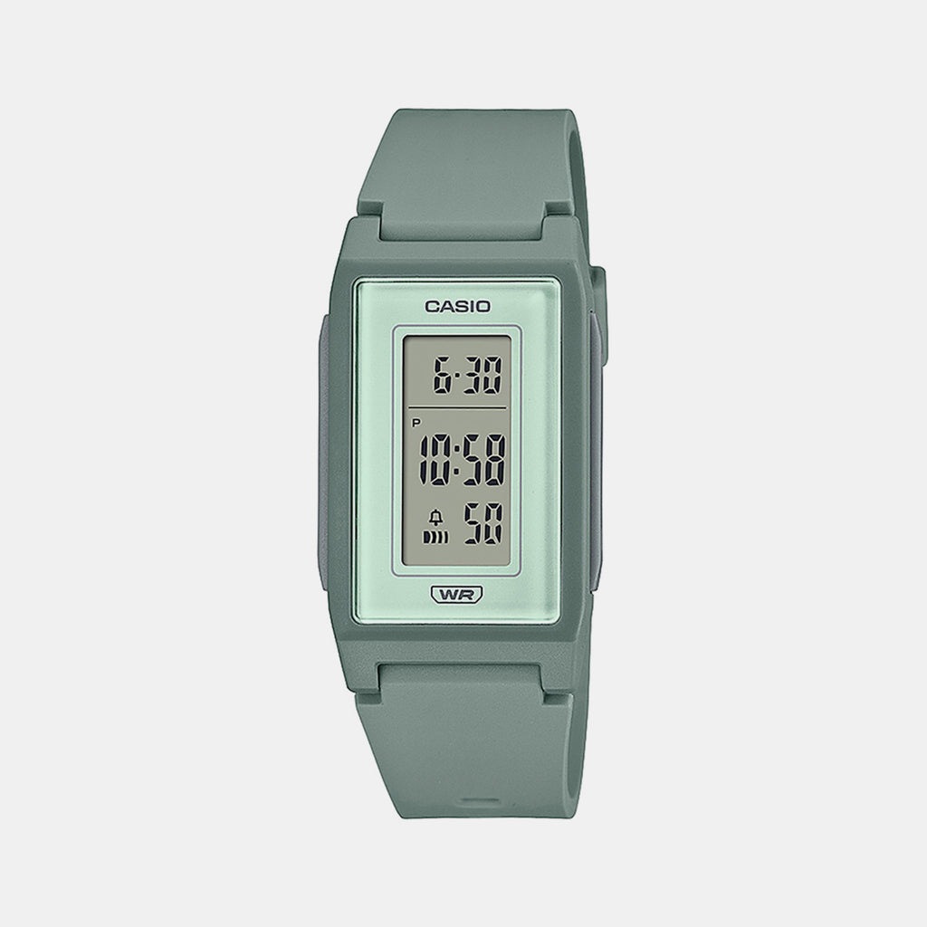 Casio Rectangular White Digital watch