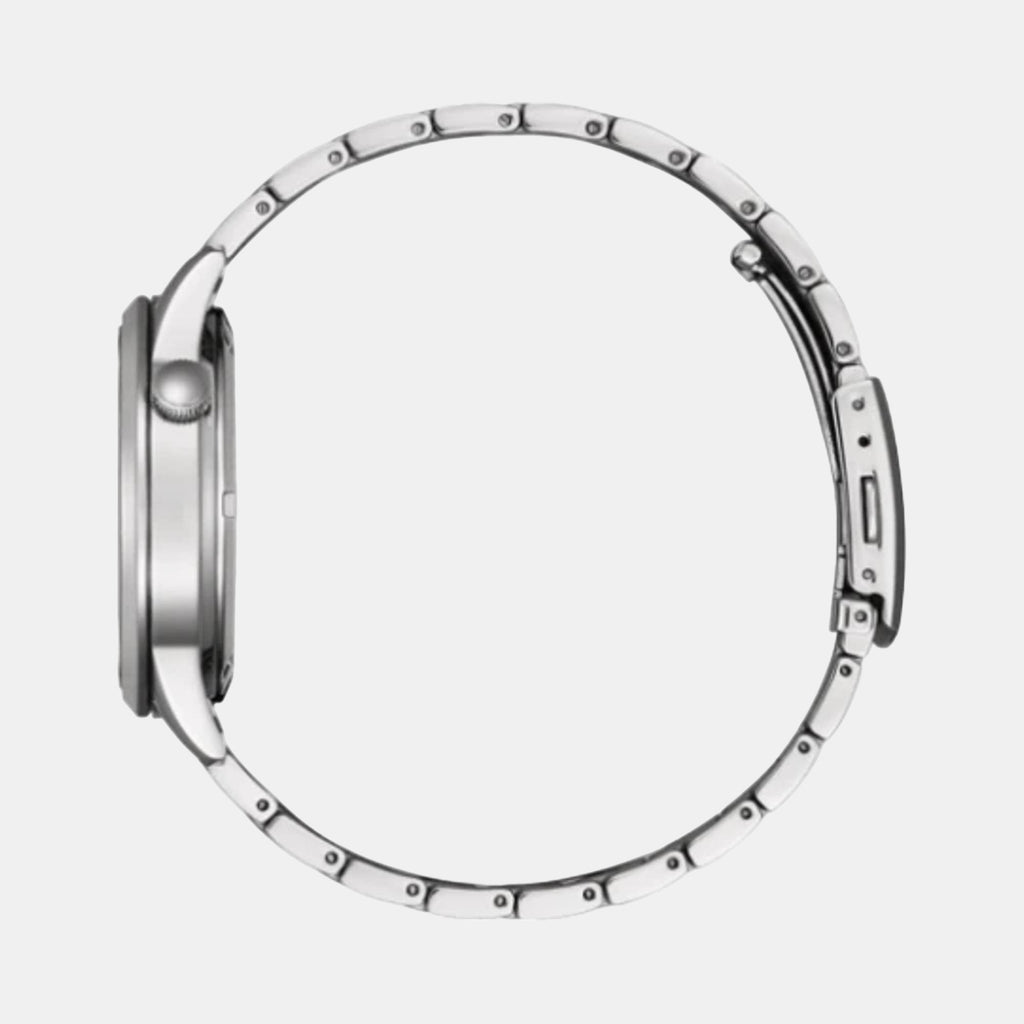 Mechanical Open Heart Men Automatic Blue Dial Analog Stainless Steel Watch NH9130-84L