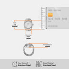 Fossil Women Round White watch