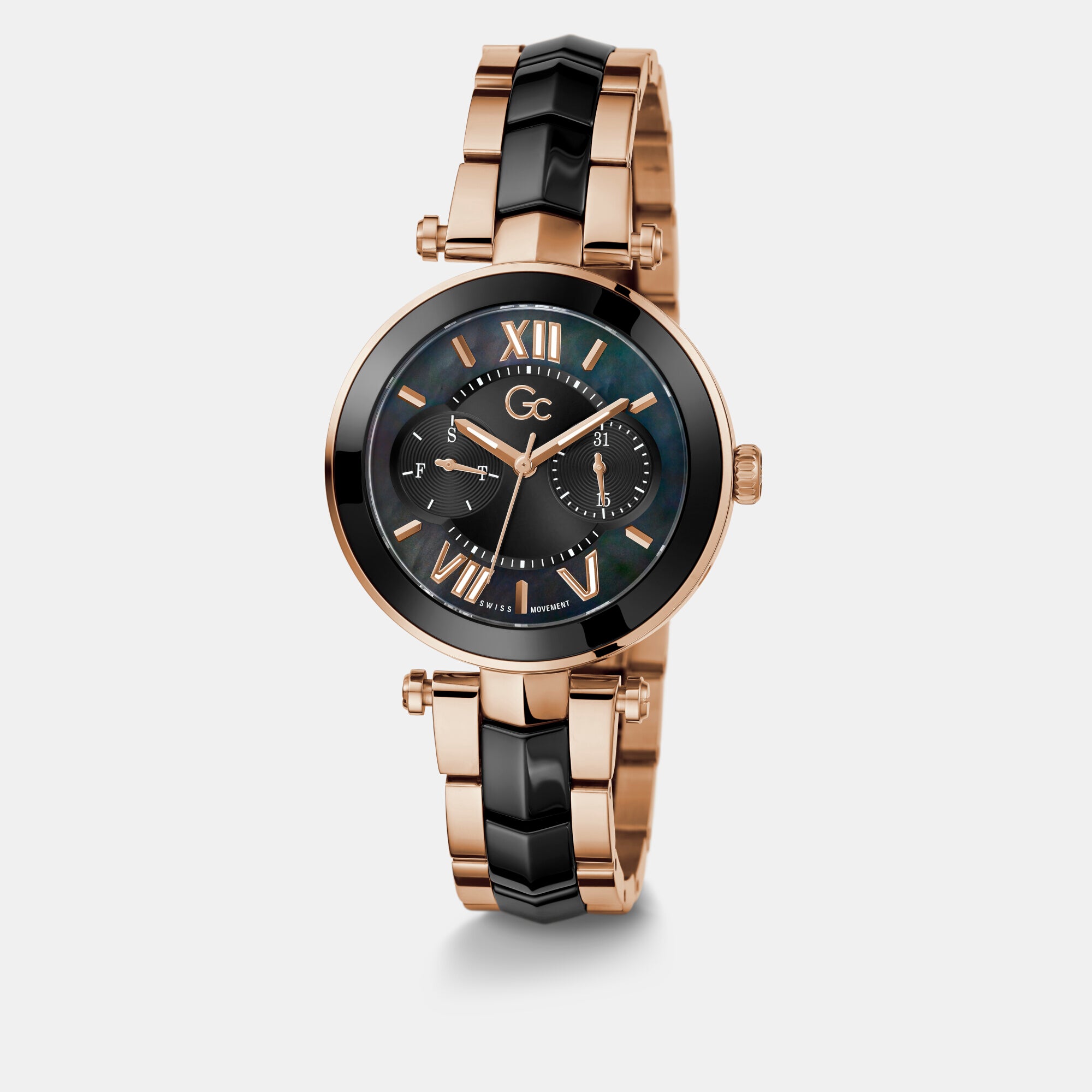 GC Stainless Steel Black watch