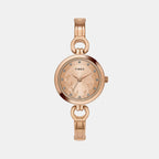 Timex Round Rose Gold Analog watch