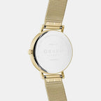 Brink Lille Gold Women Quartz White Dial Analog Stainless Steel Watch V248LXGIMG