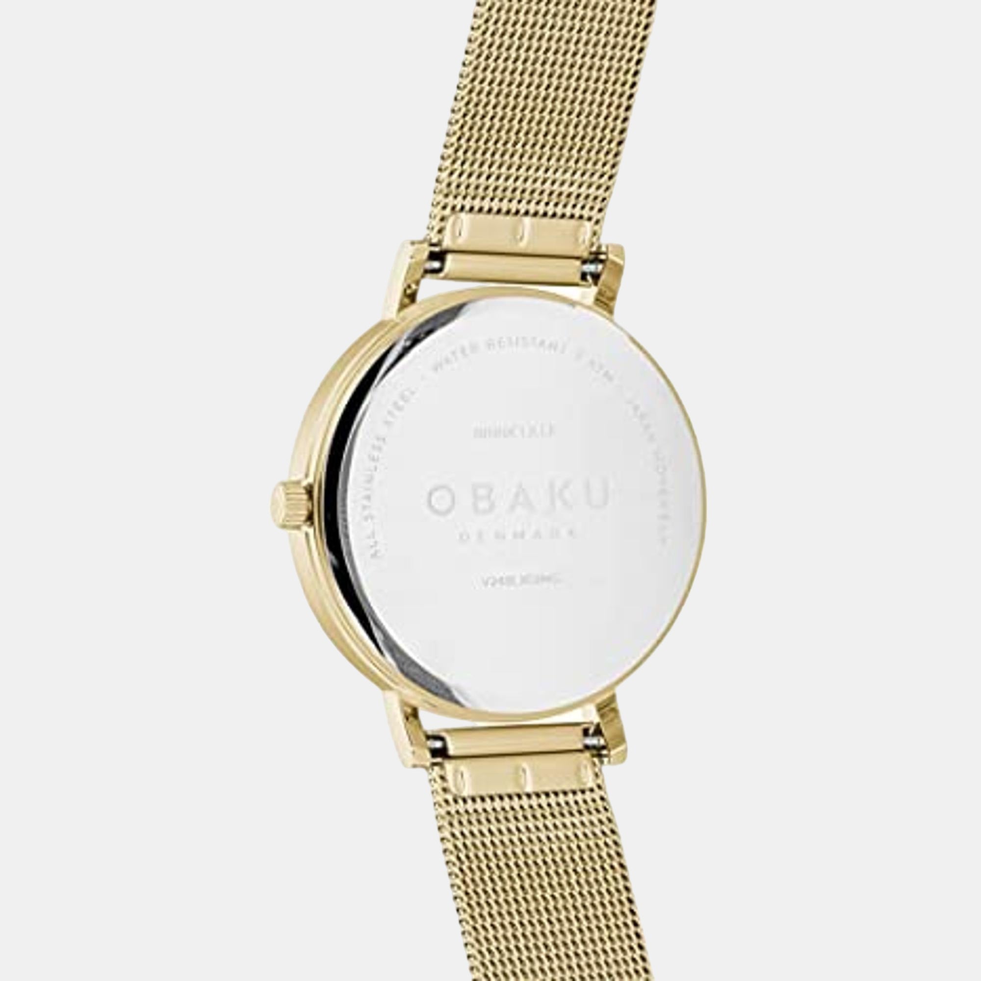 Brink Lille Gold Women Quartz White Dial Analog Stainless Steel Watch V248LXGIMG