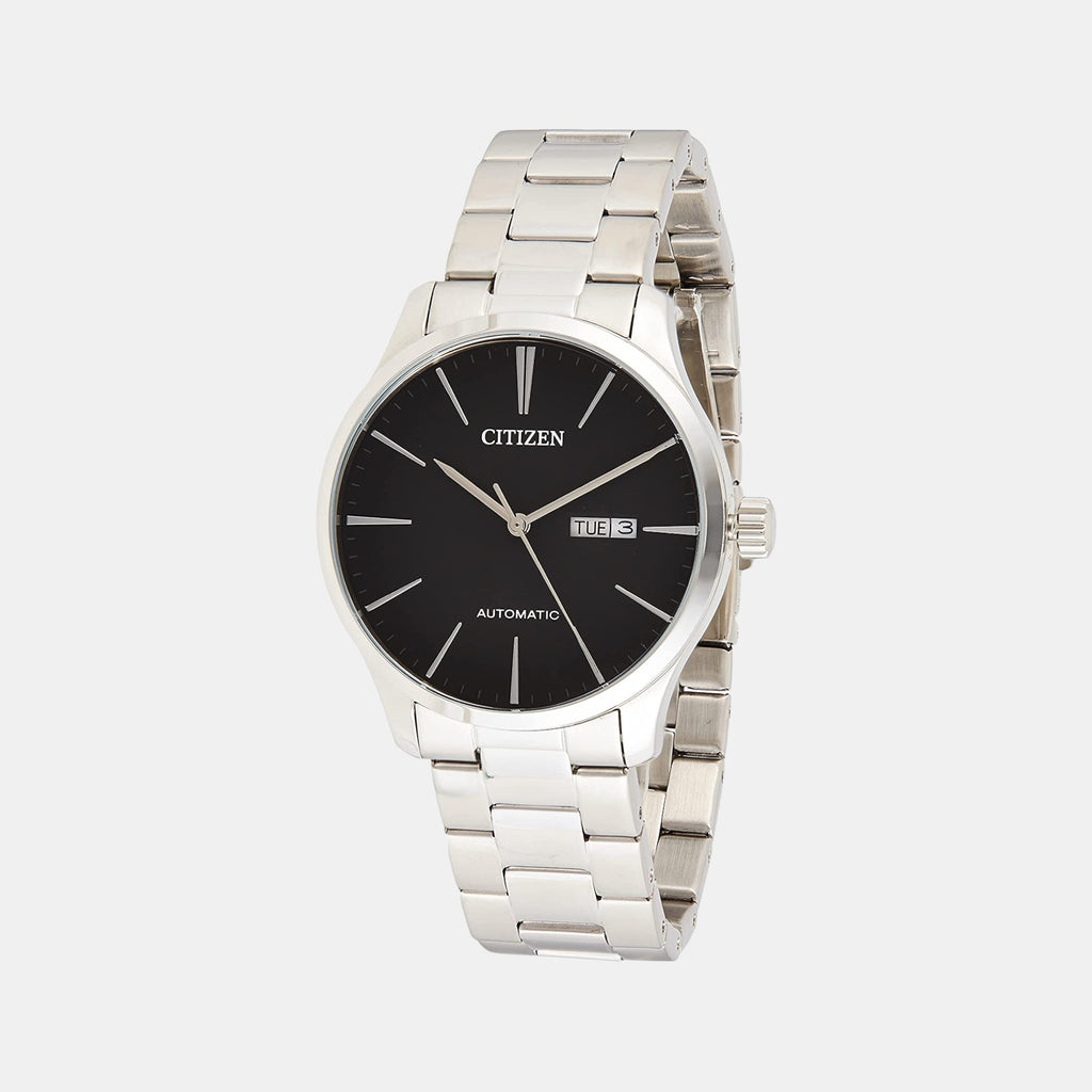 Male Analog Stainless Steel Watch NH8350-83E