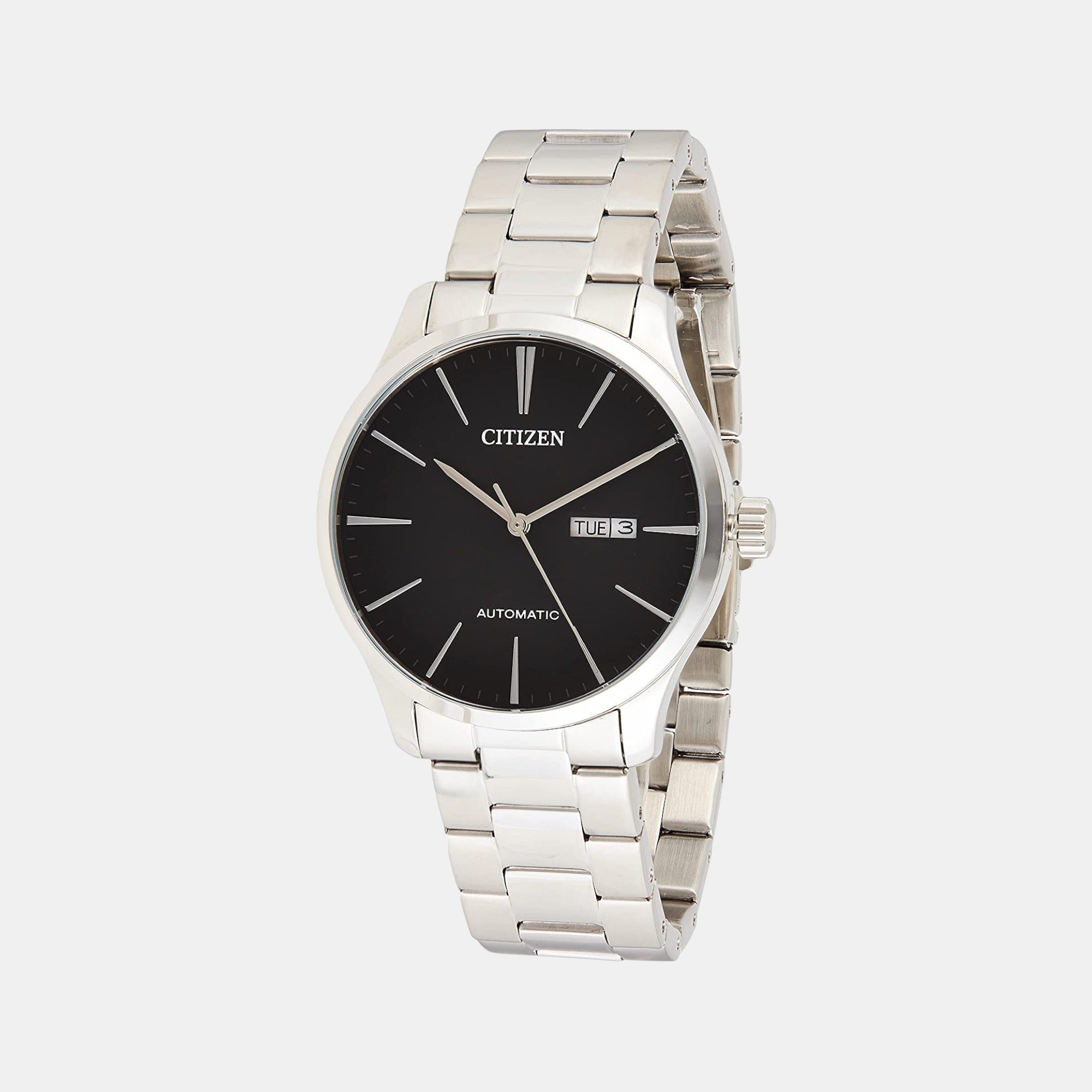 Male Analog Stainless Steel Watch NH8350-83E