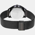 Enticer Men Quartz Blue Dial Analog Stainless Steel Watch A2104