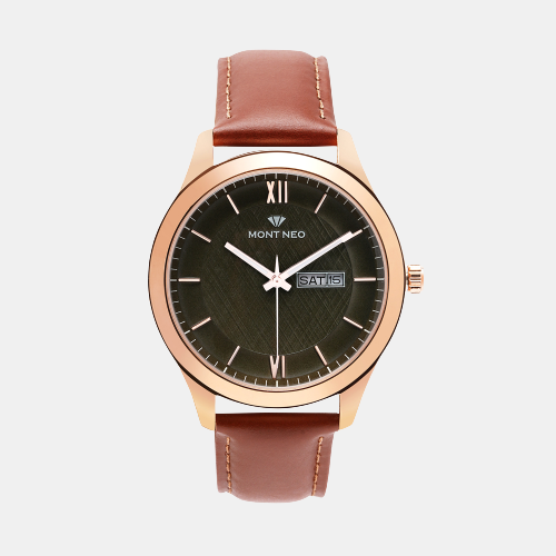 Mont Neo Round Green Analog watch