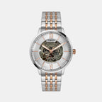 Timex Round Silver Analog watch