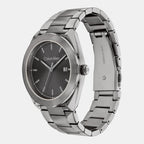 Casual Essentials Men Quartz Grey Dial Analog Stainless Steel Watch 25200197