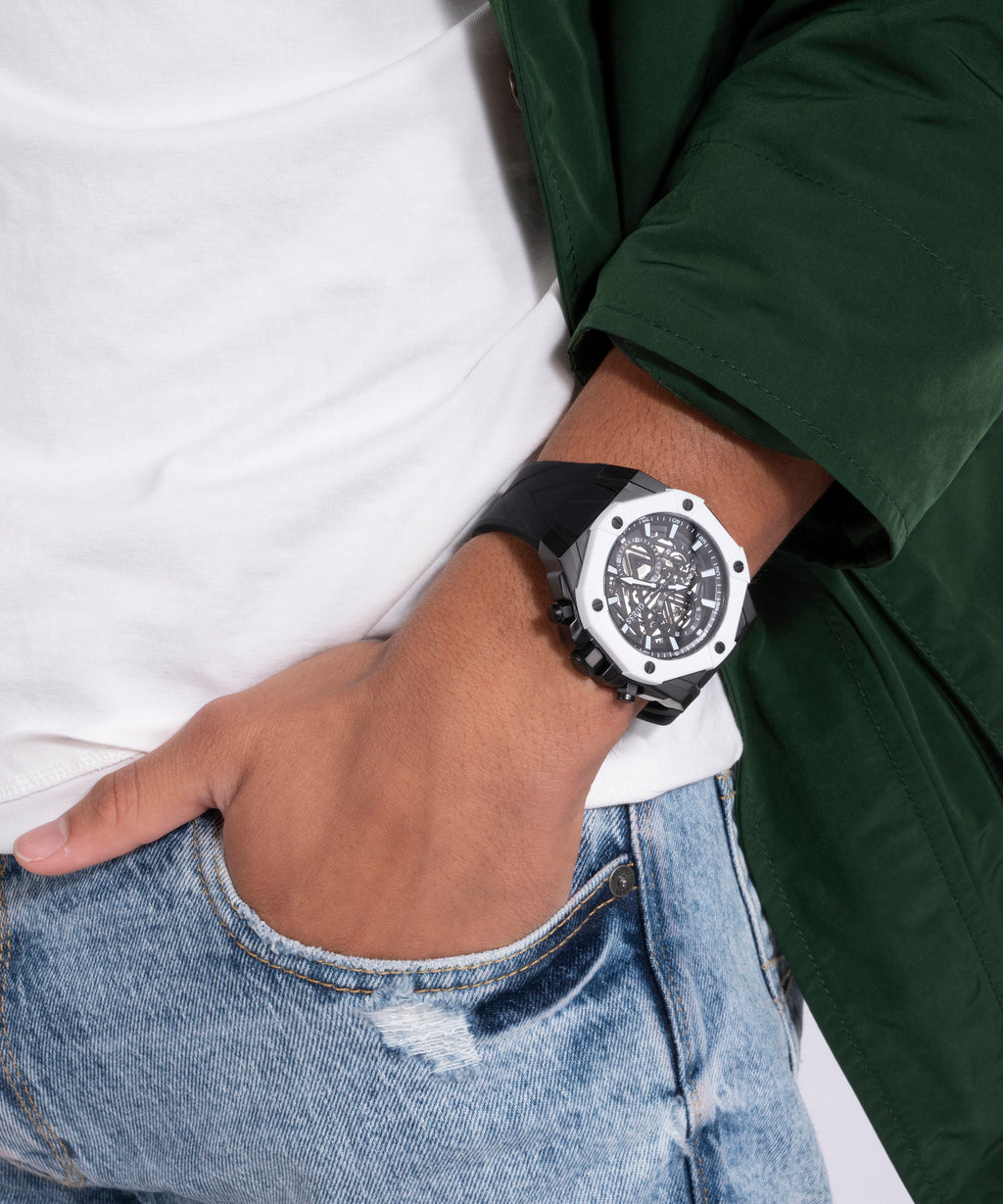 Guess Round Quartz Chronograph Men watch