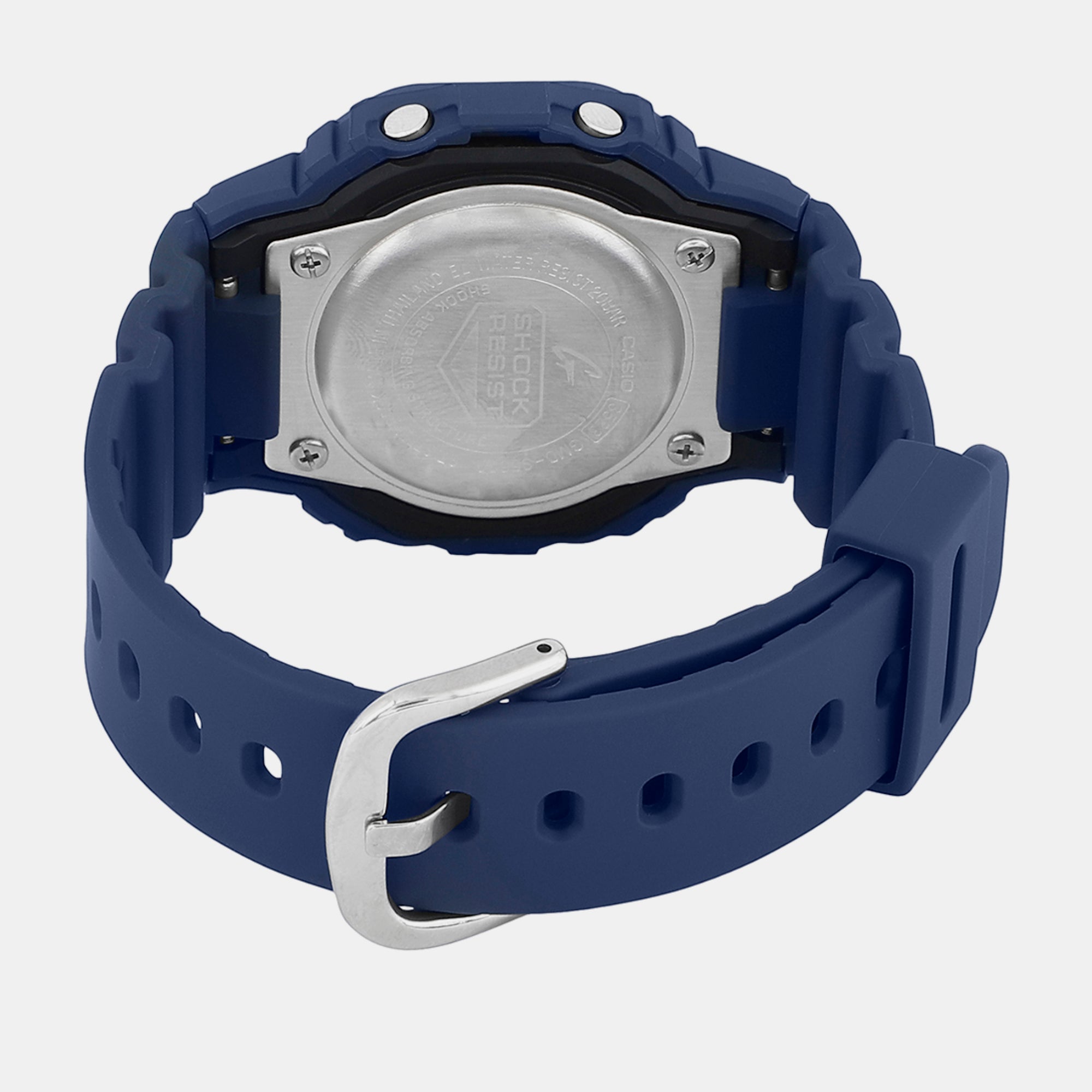 Blue store digital watch