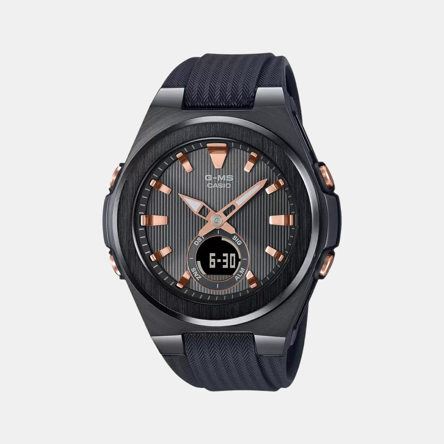 Casio Round Black Analog-Digital watch