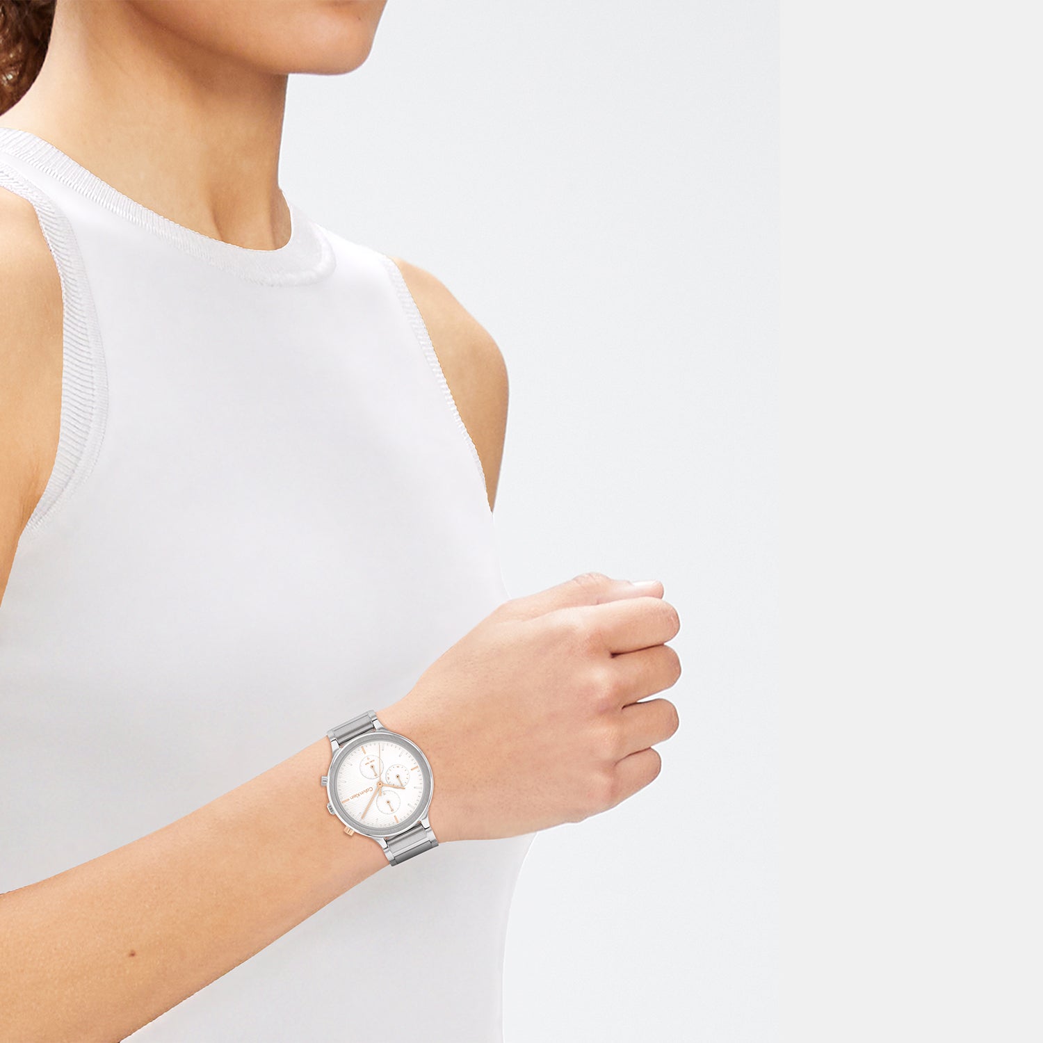 Calvin Klein Stainless Steel Round watch