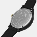 Armani Exchange Silicone Black watch