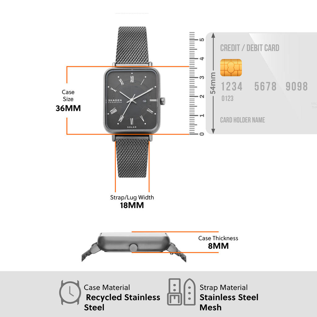 Skagen Stainless Steel Grey watch