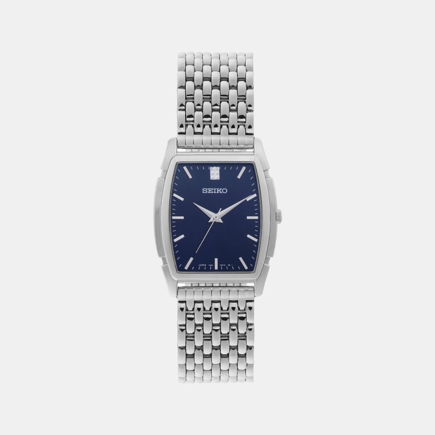 Seiko Rectangular Blue Analog watch