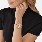 Michael Kors Round Quartz Analog Women watch