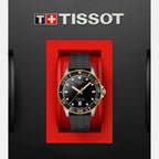 Tissot Silicone Black watch