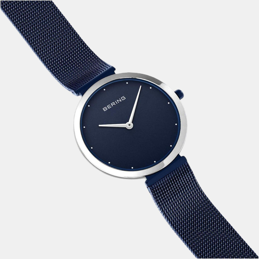 Bering Stainless Steel Round watch