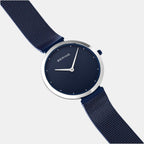 Bering Stainless Steel Round watch