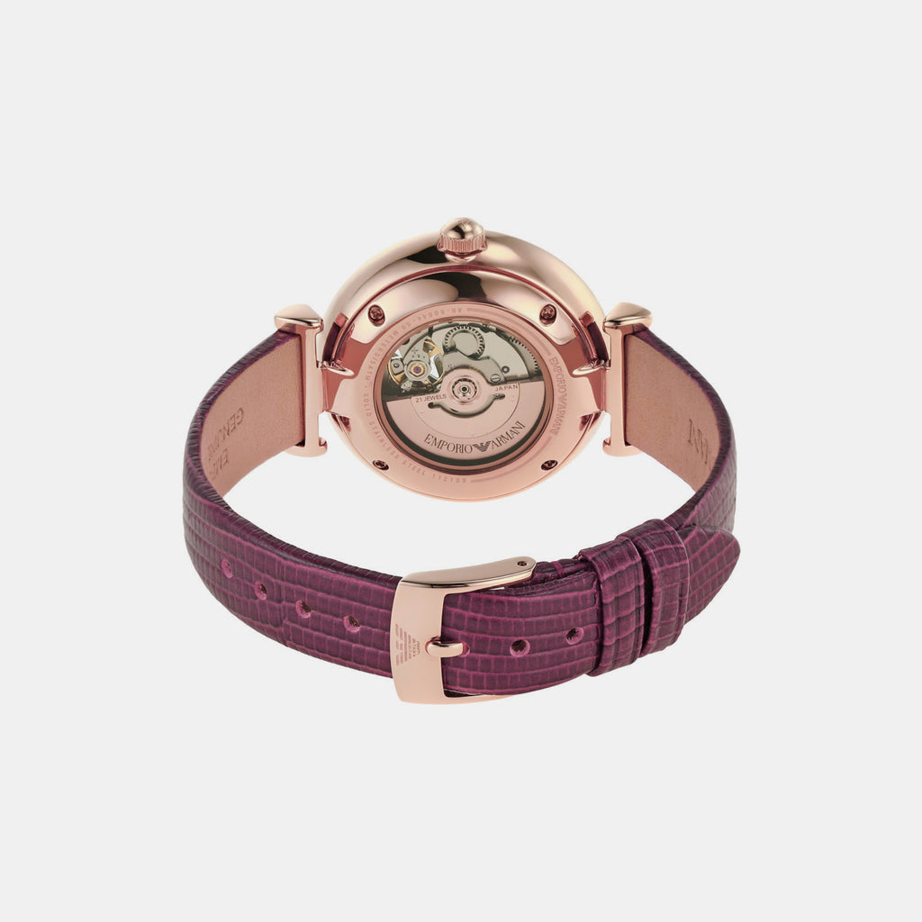 Emporio Armani Women Round Silver watch