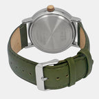 Fashion Men Quartz White Dial Chronograph Leather Watch TWEG20015