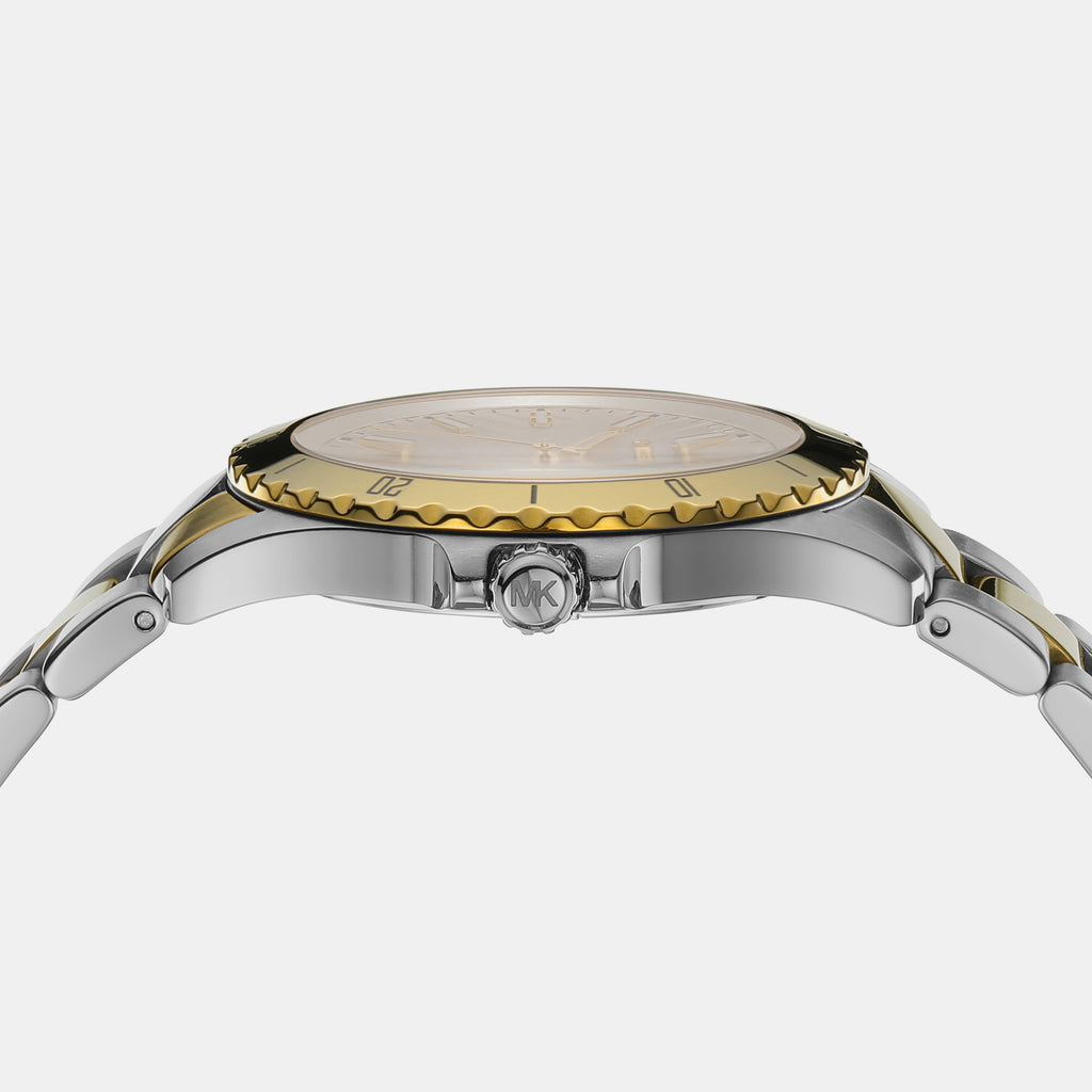 Michael Kors Men Round Silver watch