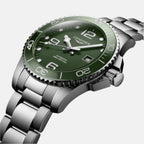 Longines Men Round Green watch