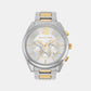 Male Silver Chronograph Stainless Steel Watch MK8994