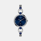 Timex Round Blue Analog watch