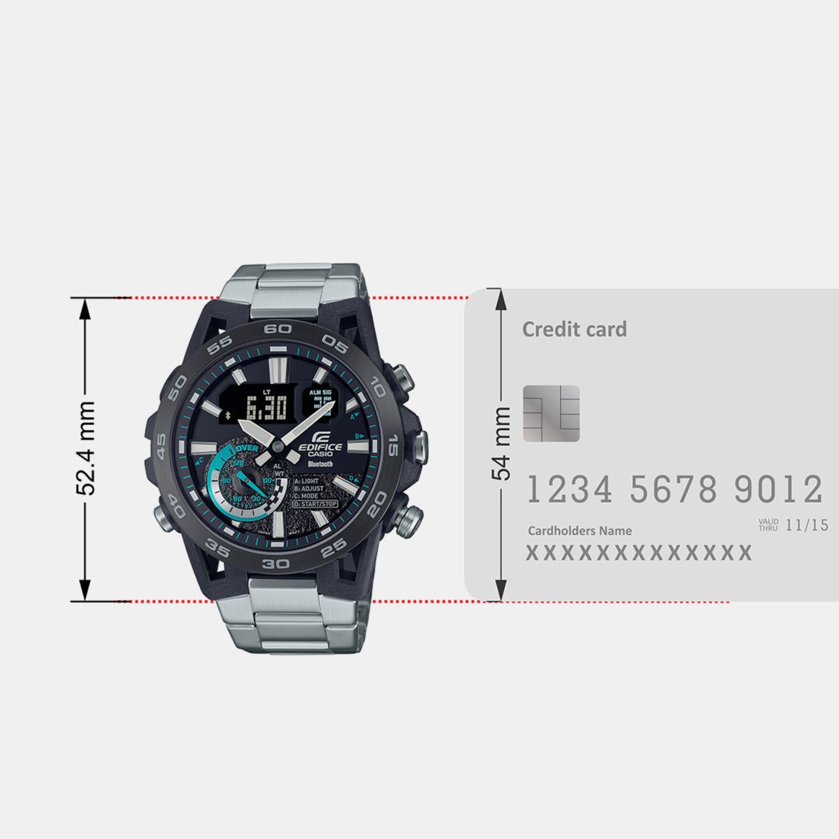 Casio Round Quartz Analog-Digital Men watch