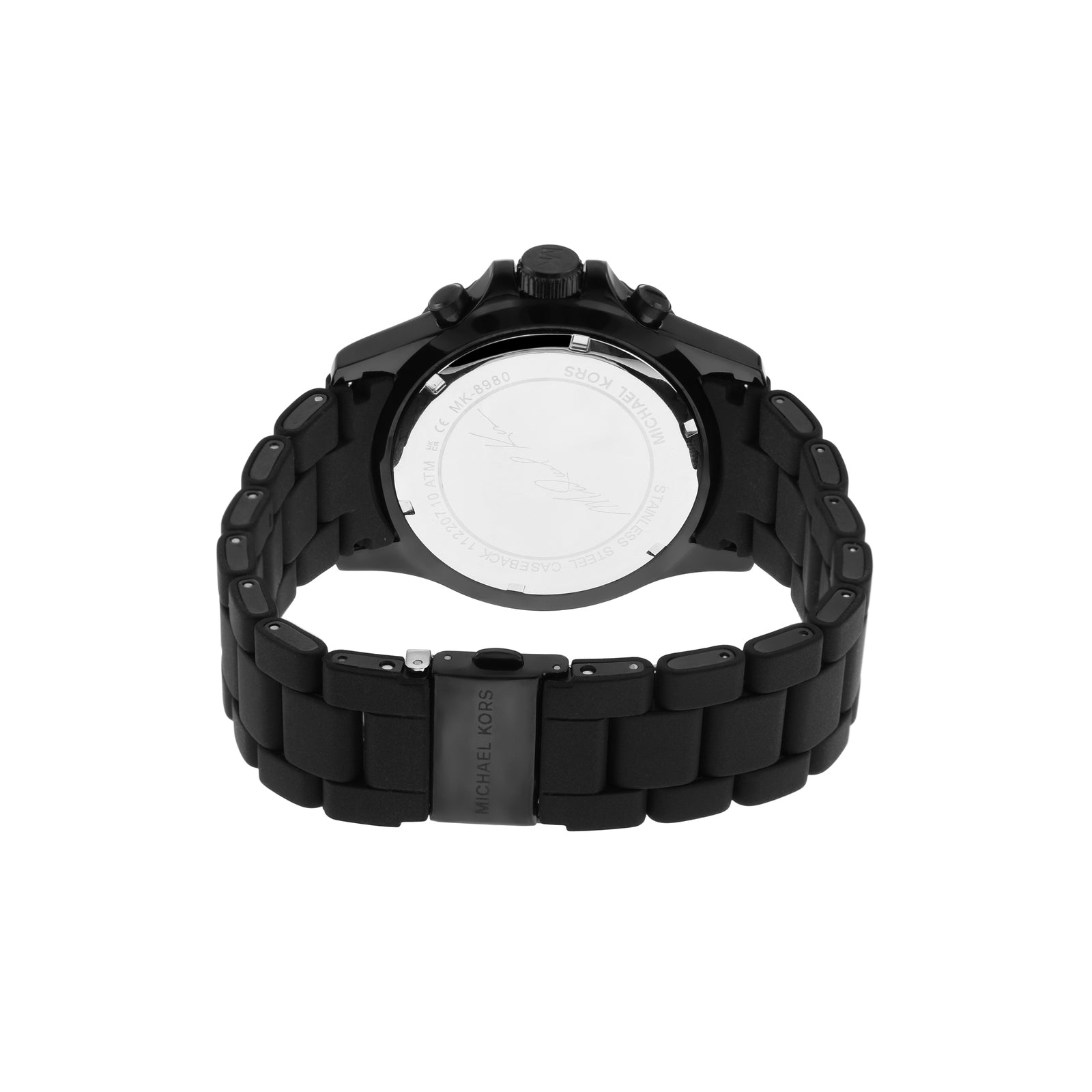 Michael Kors Men Round Black watch