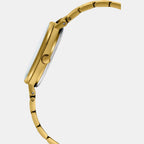 Sheen Women Quartz Gold Dial Multi-Function Stainless Steel Watch SH286