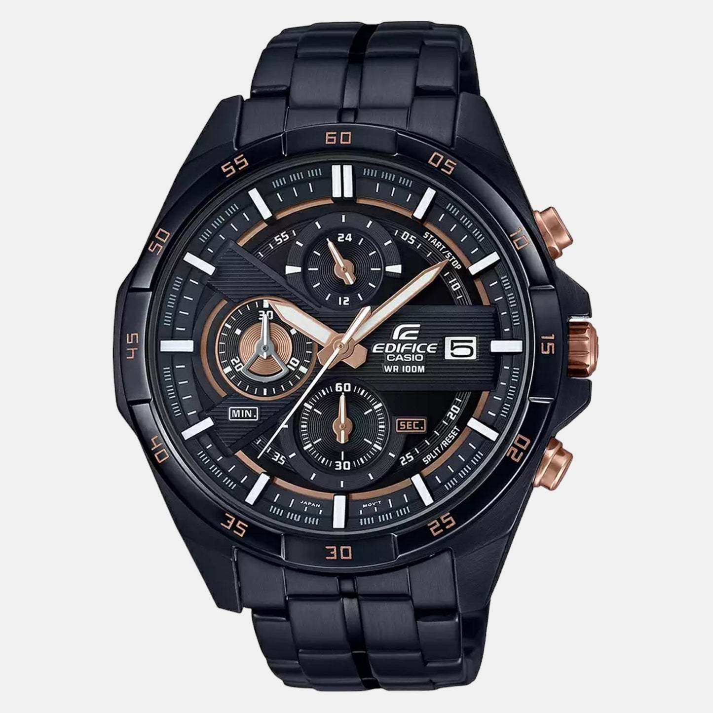 Edifice Male Chronograph Stainless Steel Watch EX493