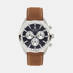 Movado Round Blue Chronograph watch