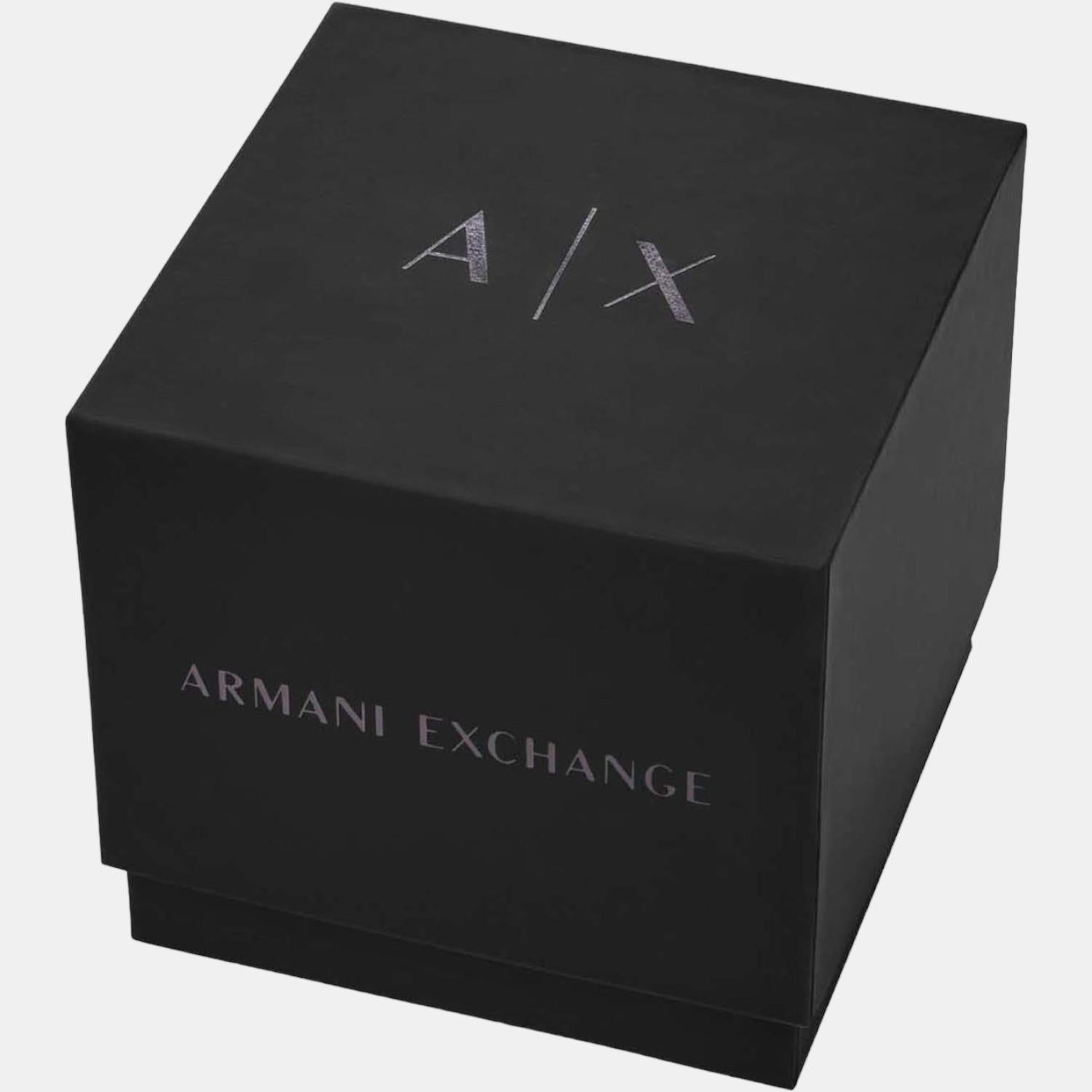 Armani Exchange Silicone Round watch