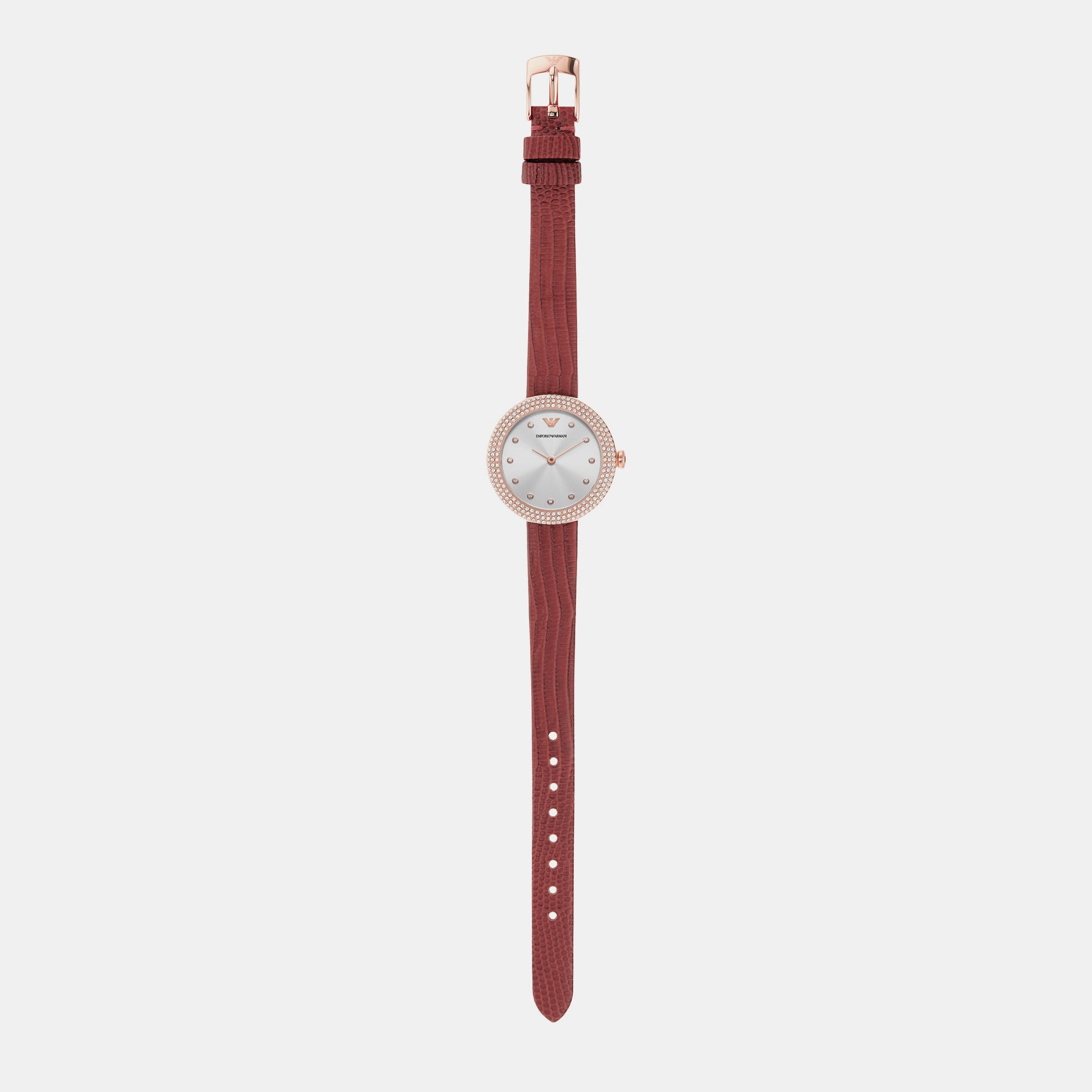 Emporio Armani 30 mm Red Quartz watch