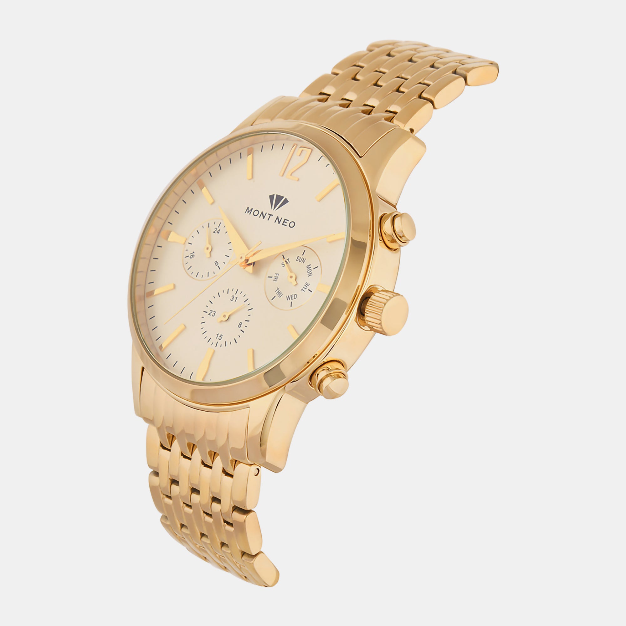 Mont Neo 44 mm Round Quartz watch