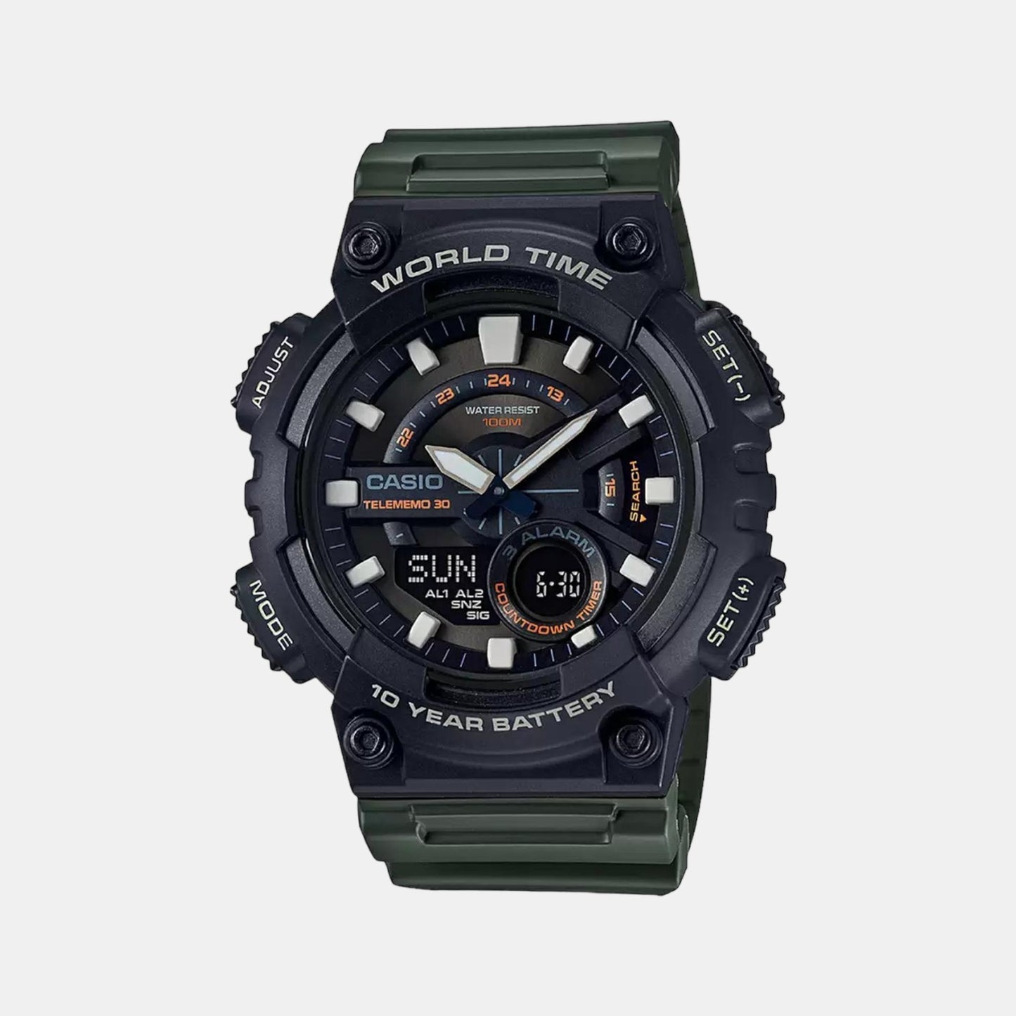 Youth Male Analog-Digital Resin Watch AD223