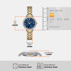 Emporio Armani Round Quartz Analog Women watch