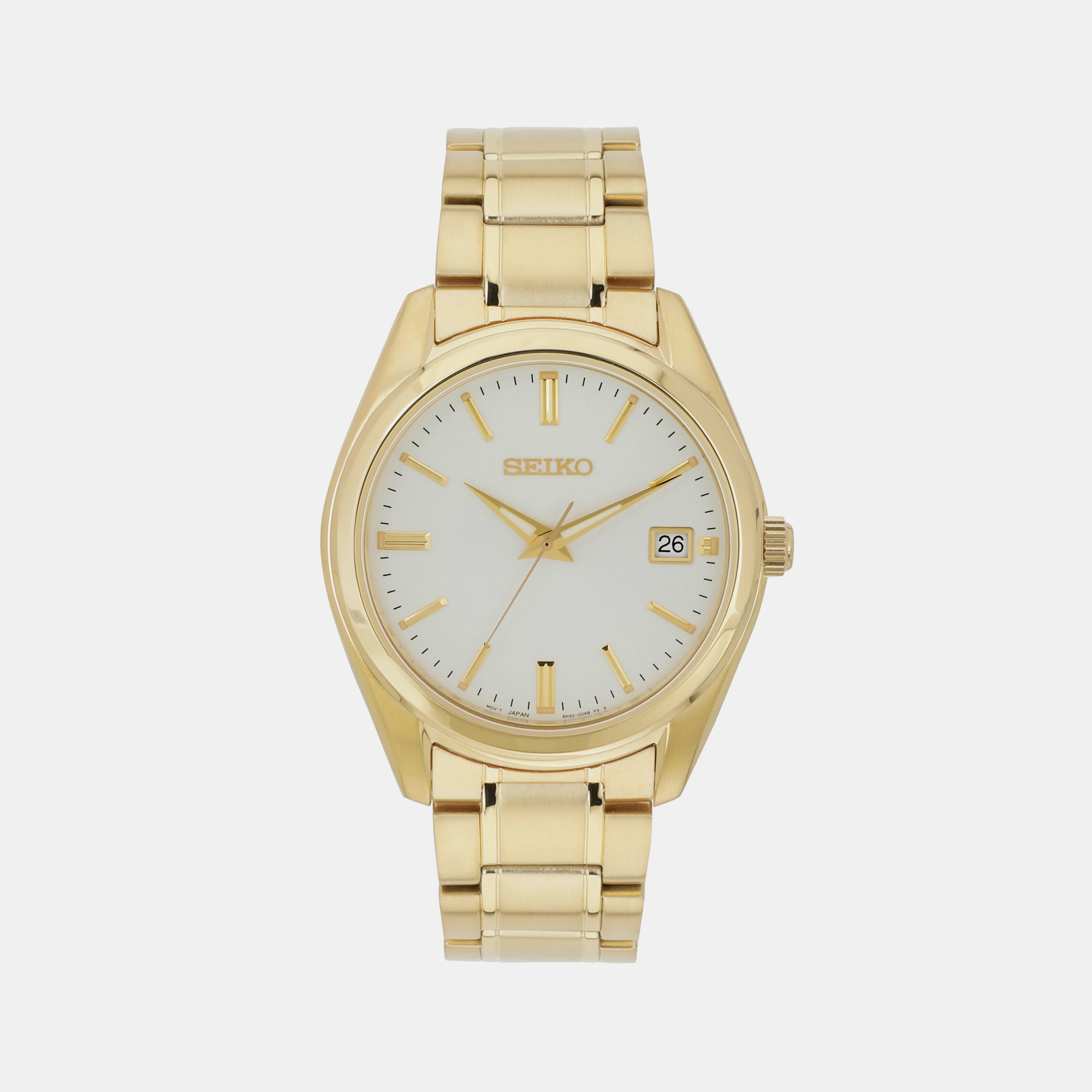 Seiko Round White Analog watch