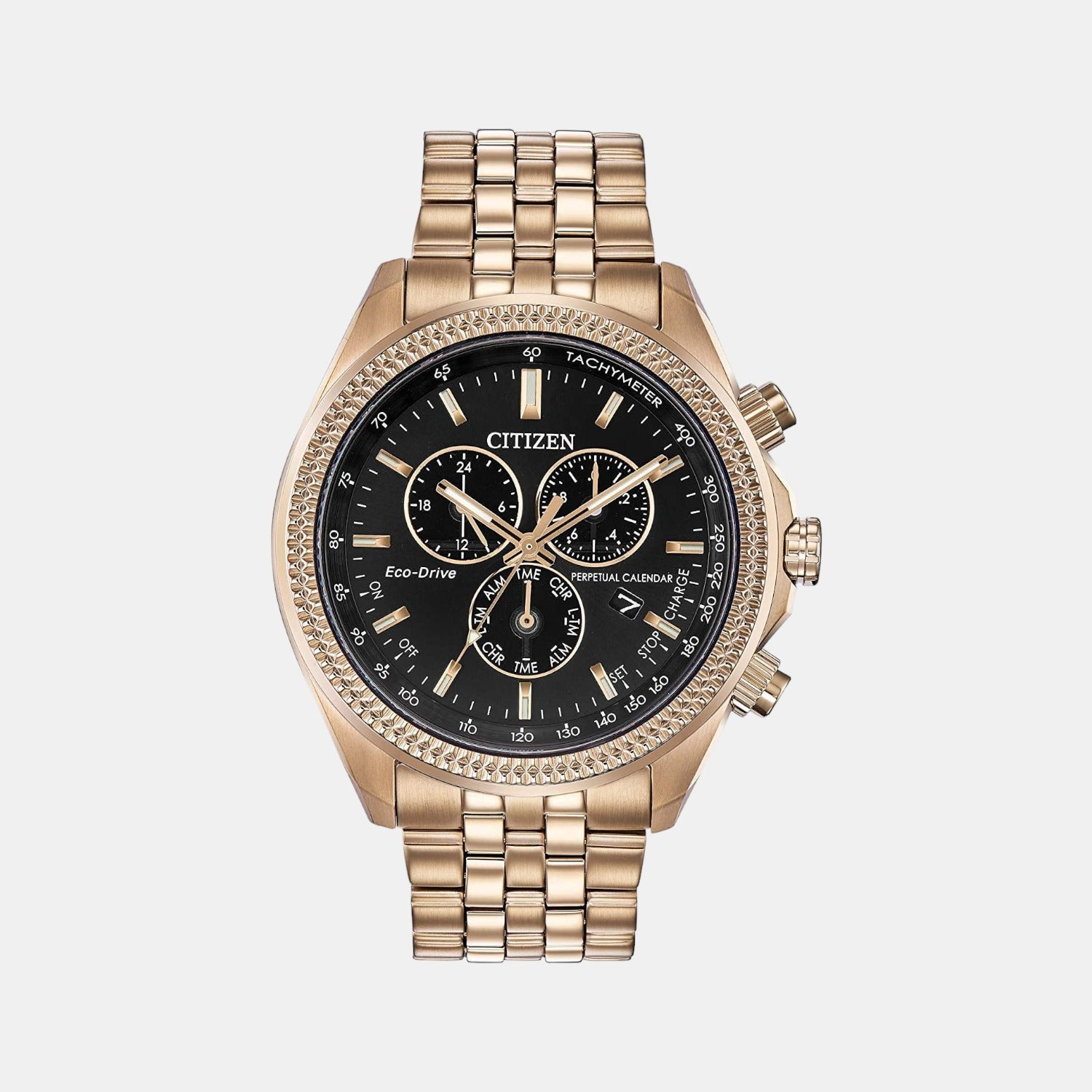 Citizen eco drive outlet chronograph gold