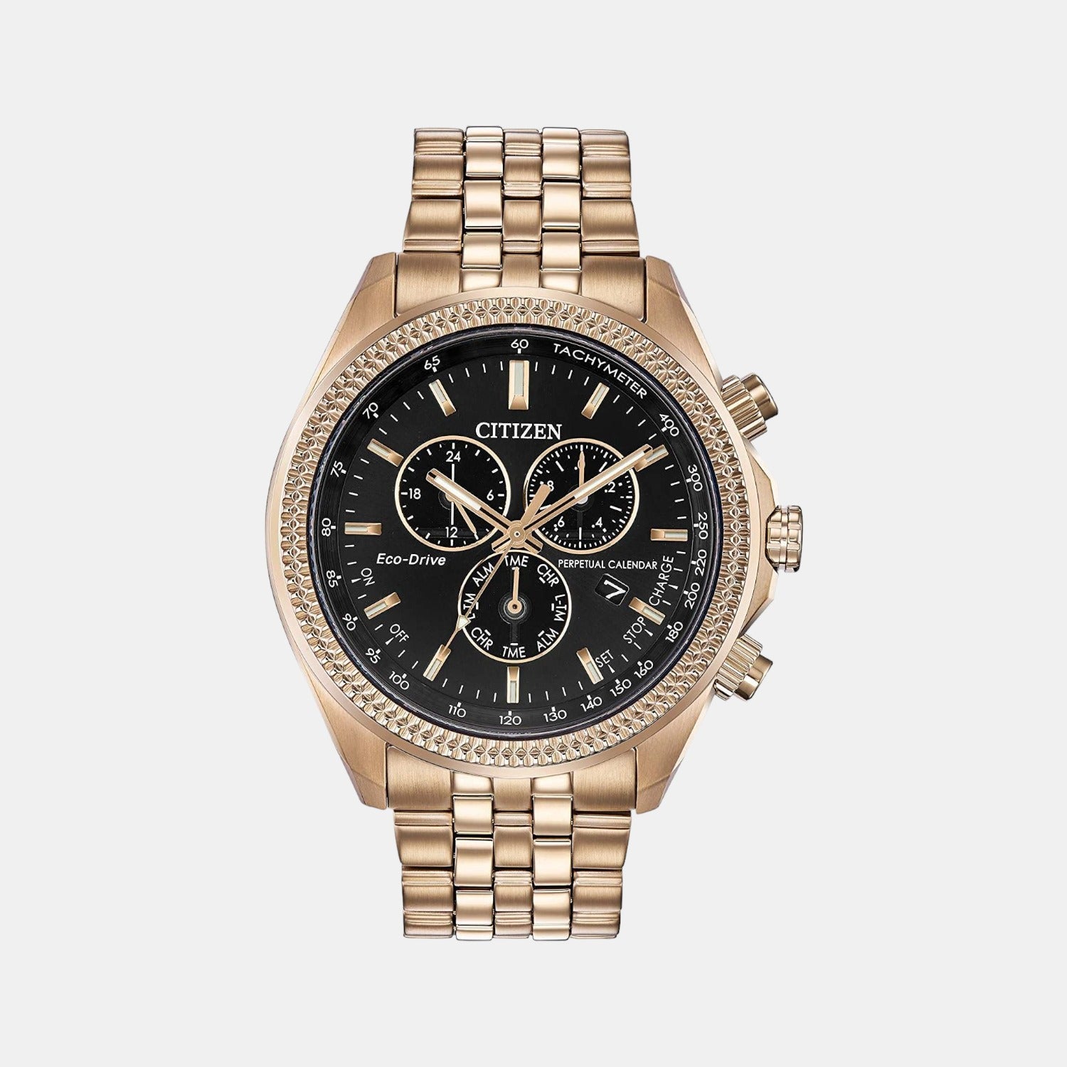 Citizen Round Rose Gold Chronograph watch